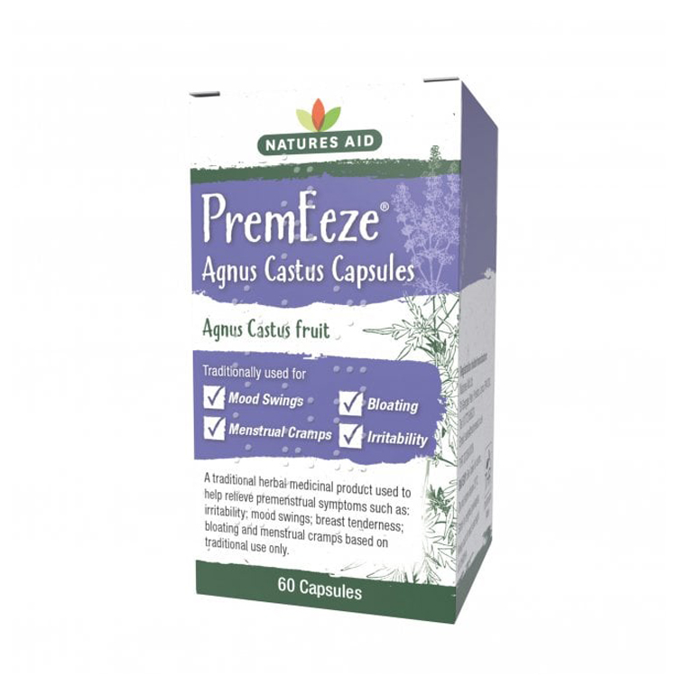 Natures Aid PremEeze Agnus Castus 60 caps